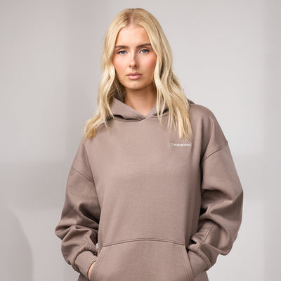 Gym King 365 Relaxed Hoodie - Truffle