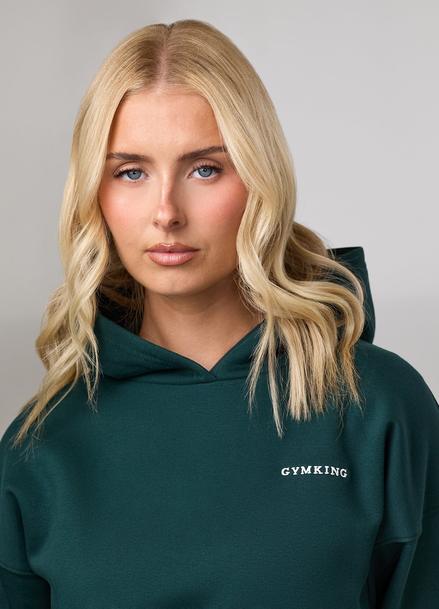 Gym King 365 Relaxed Hoodie - Deep Forest Green
