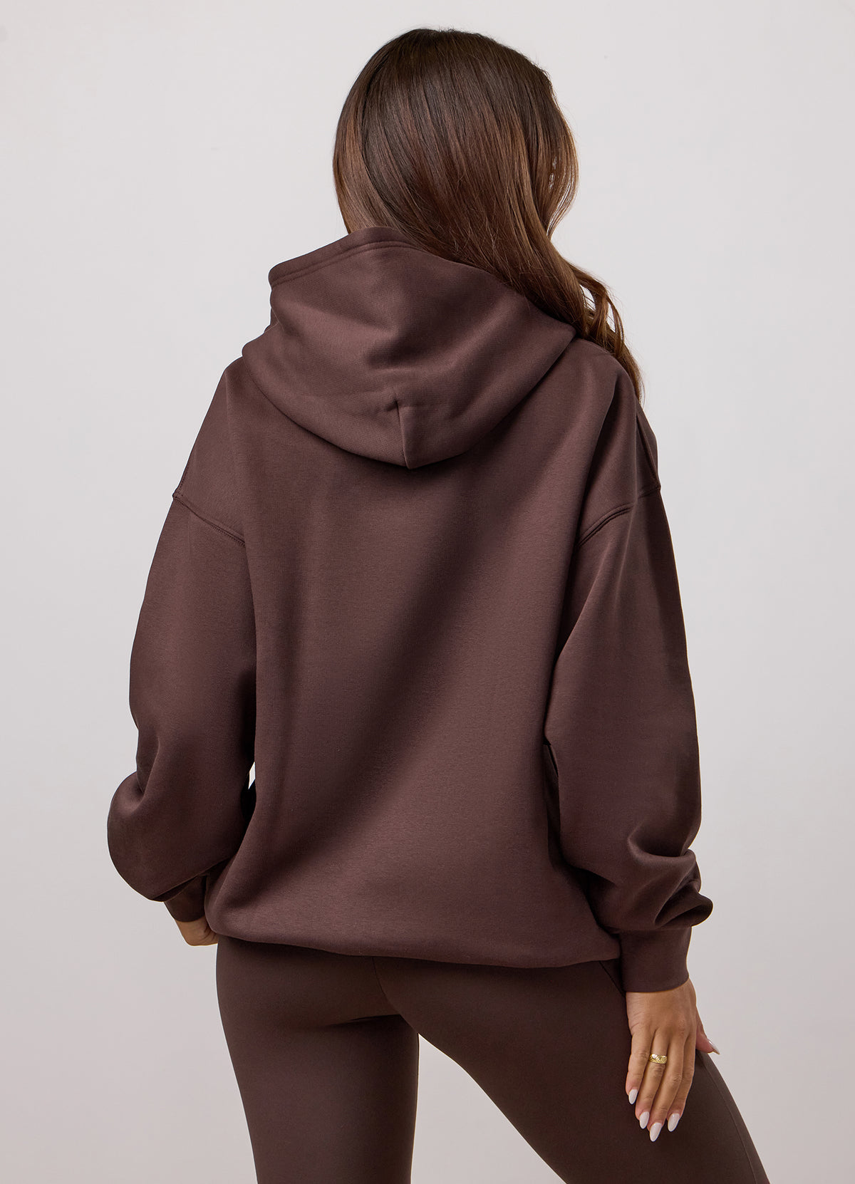 Gym King 365 Relaxed Fit Hoodie - Dark Chocolate