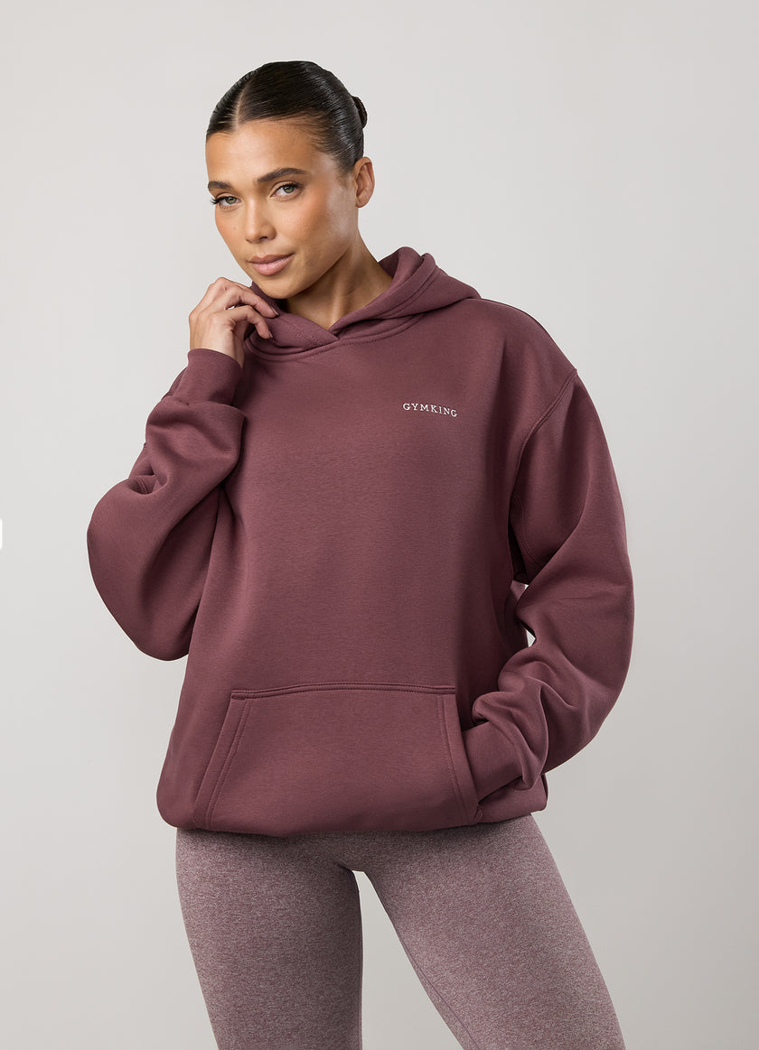 Gym King 365 Relaxed Fit Hood - Grape