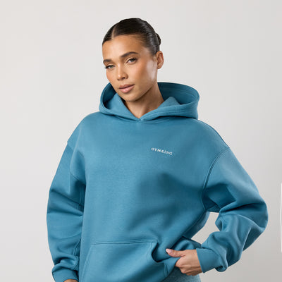 Gym King 365 Relaxed Fit Hood - Sea Mist