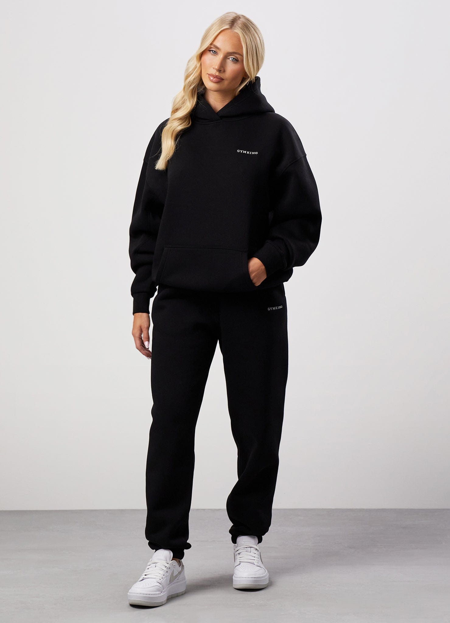 Gym King 365 Boyfriend Fleece Jogger - Black