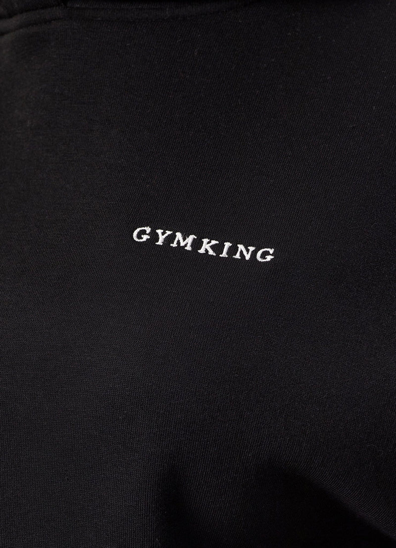 Gym King 365 Relaxed Fit Hood Tracksuit - Black