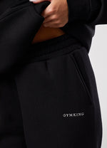 Gym King 365 Relaxed Fit Hood Tracksuit - Black