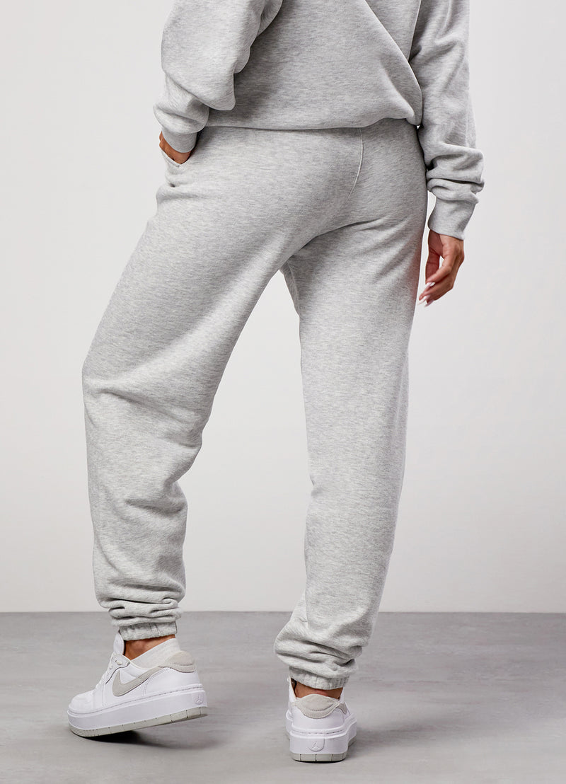 Gym King 365 Relaxed Fit Fleece Hoodie & Jogger - Snow Marl