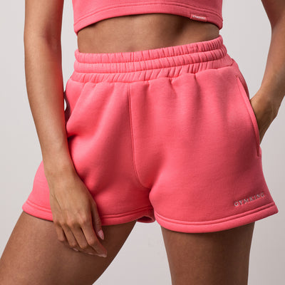 Gym King 365 Fleece Short - Spiced Coral