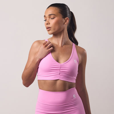 Gym King 365 Scrunch Bra - Bubblegum Pink