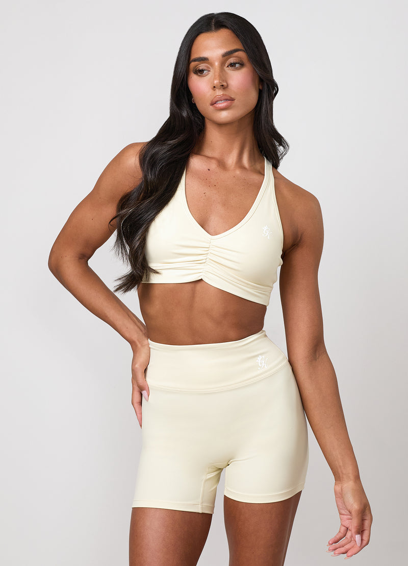Gym King 365 Scrunch Bra - Buttermilk