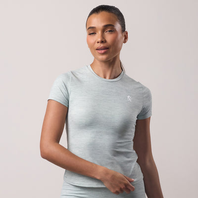Gym King 365 Short Sleeve Tee - Green Mist Grindle