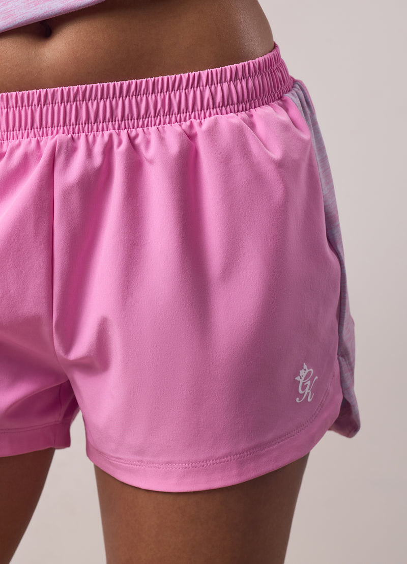 Gym King 365 Woven Grindle Short - Bubblegum Pink