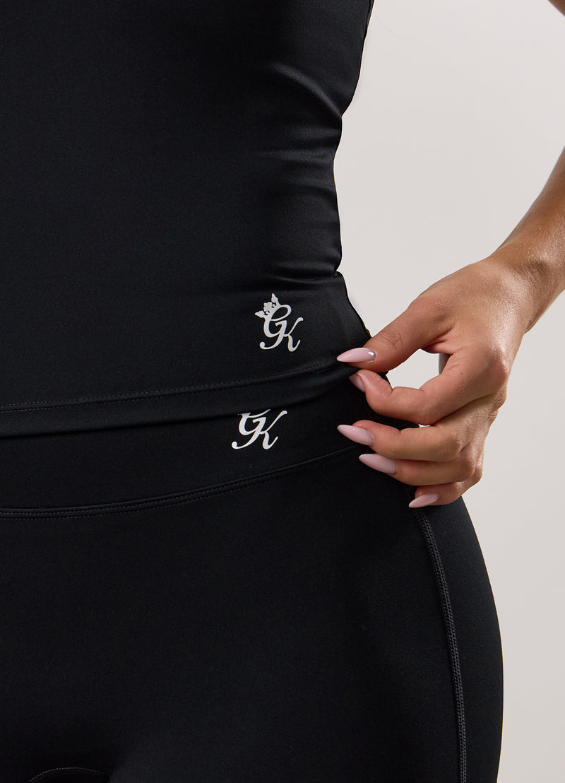 Gym King 365 Square Neck Tank - Black