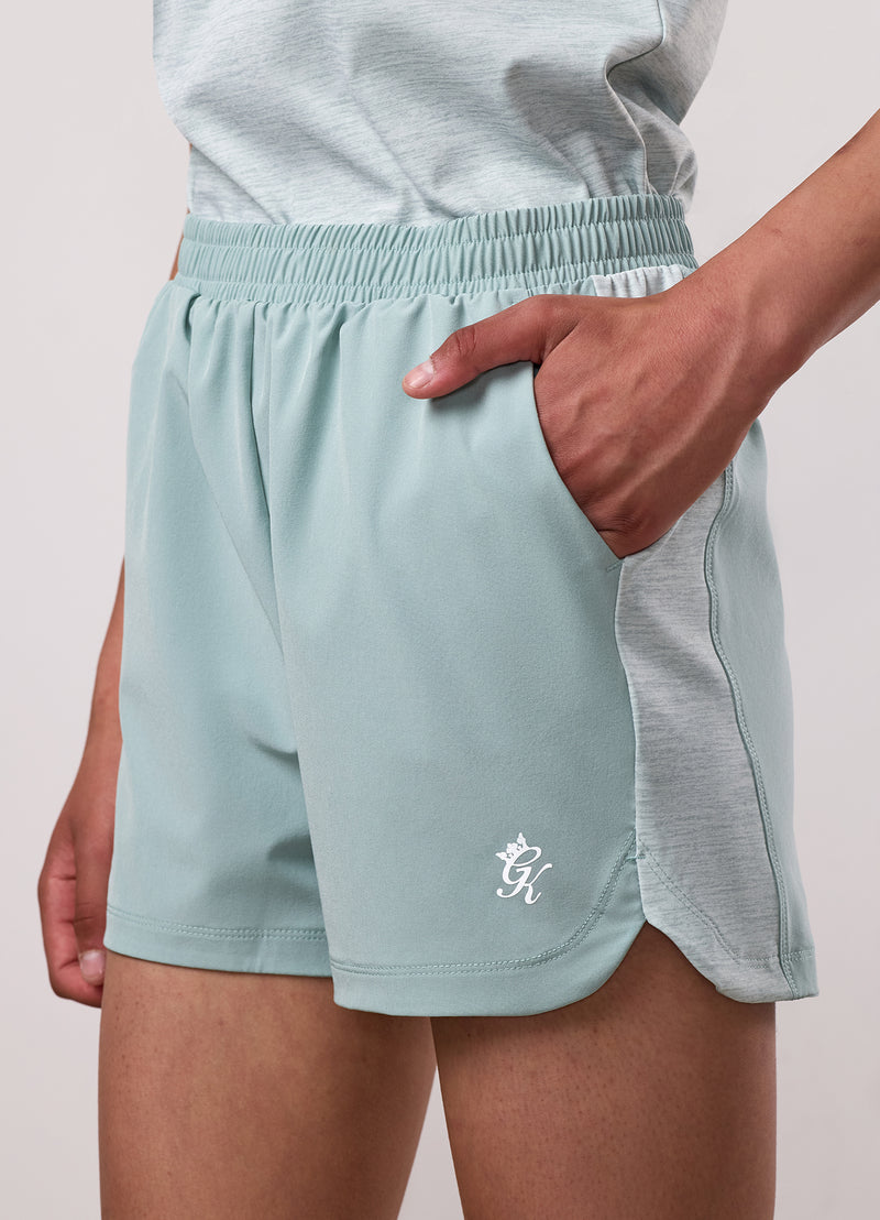 Gym King Kids 365 Grindle Short - Green Mist/Green Mist Grindle
