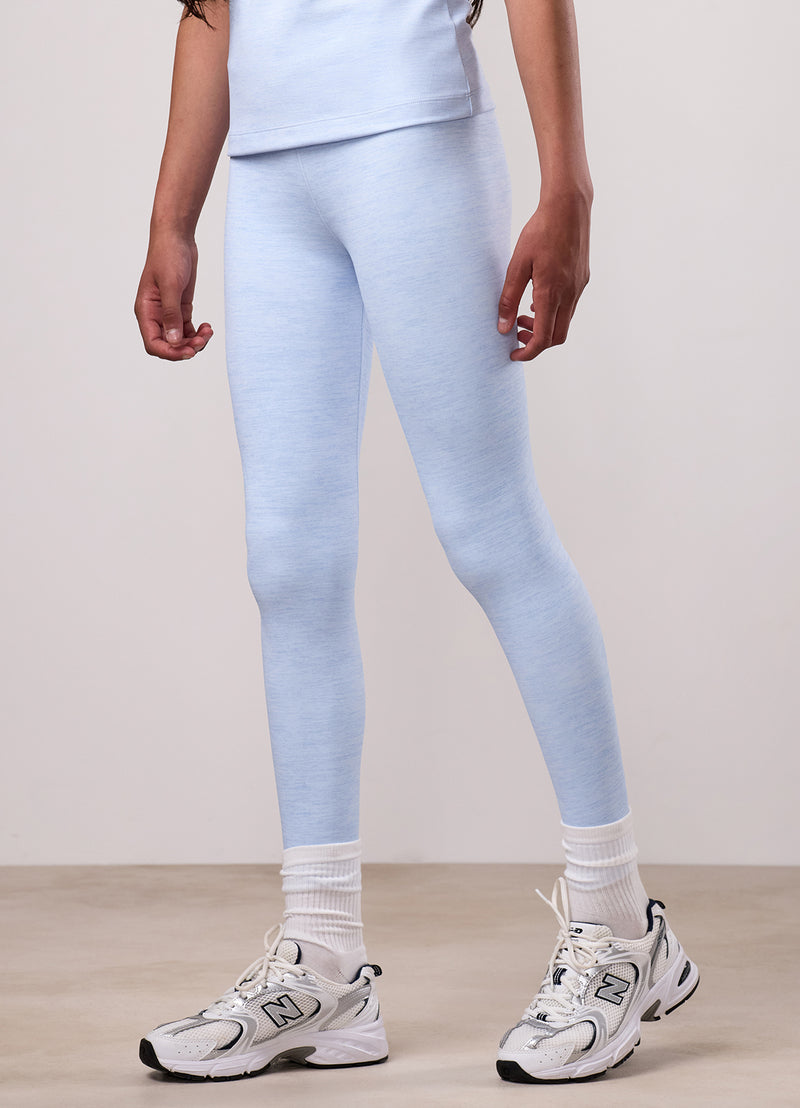 Gym King Kids 365 Legging - Hydrangea Blue Grindle