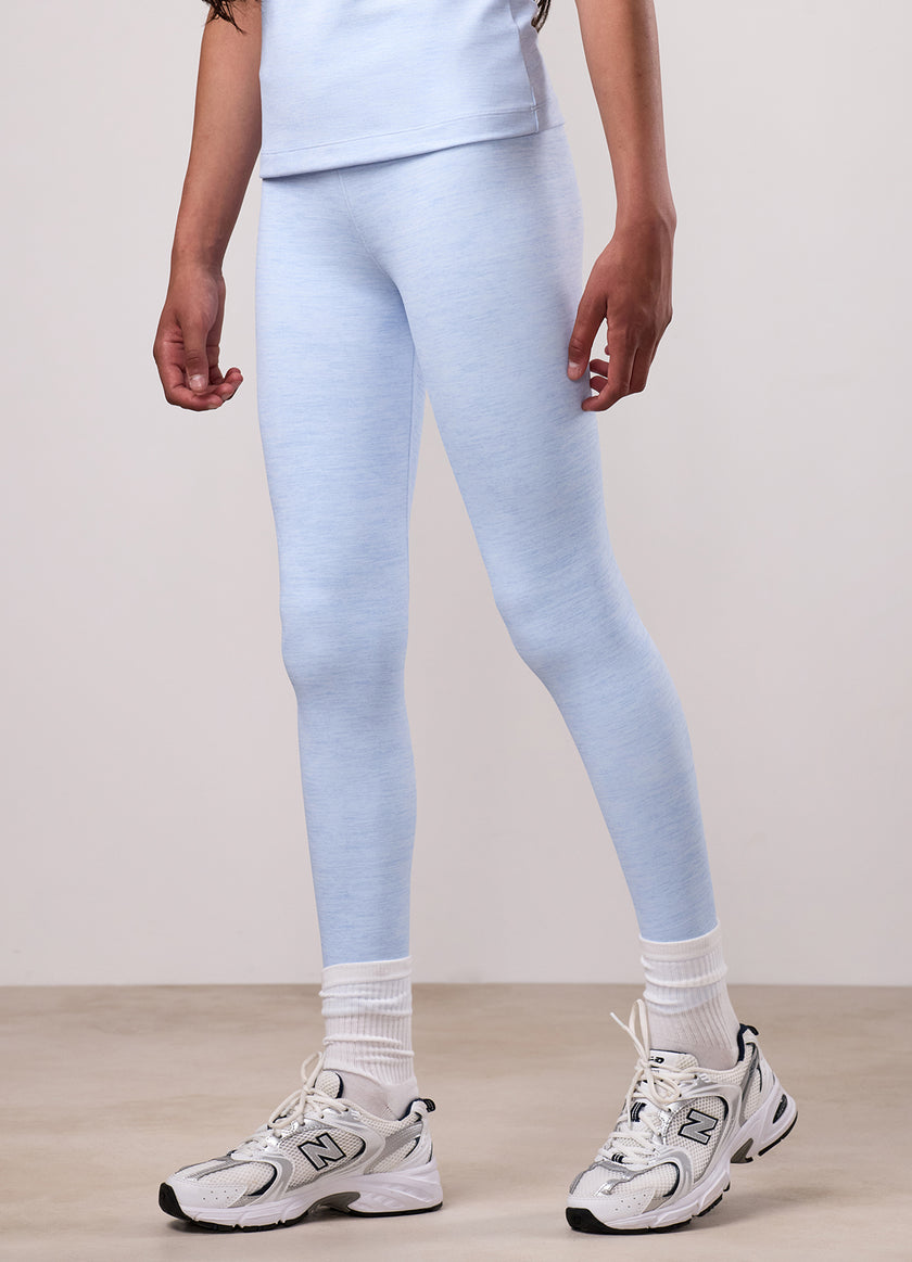 Gym King Kids 365 Legging - Hydrangea Blue Grindle