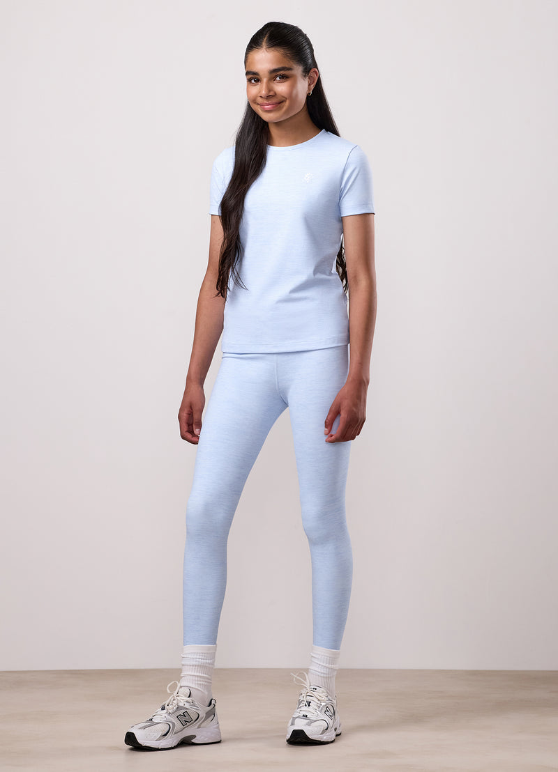 Gym King Kids 365 Legging - Hydrangea Blue Grindle