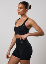 Gym King 365 Twist Back Bra - Black thumbnail