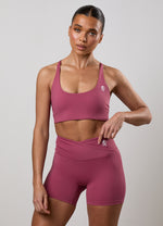 Gym King 365 Twist Back Bra - Berry thumbnail