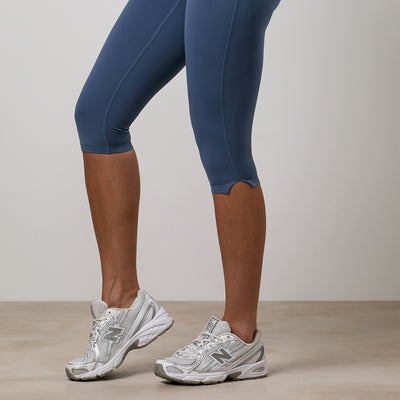 Gym King 365 Capri Legging - Slate Blue