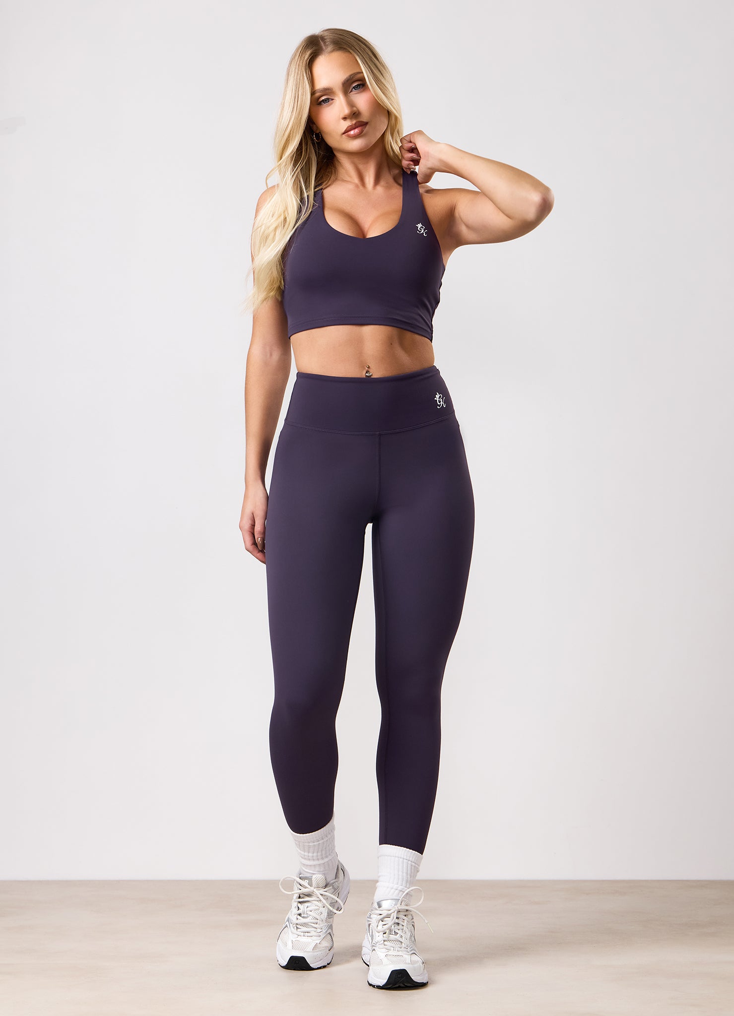 Gym King 365 V-Neck Tank - Aubergine