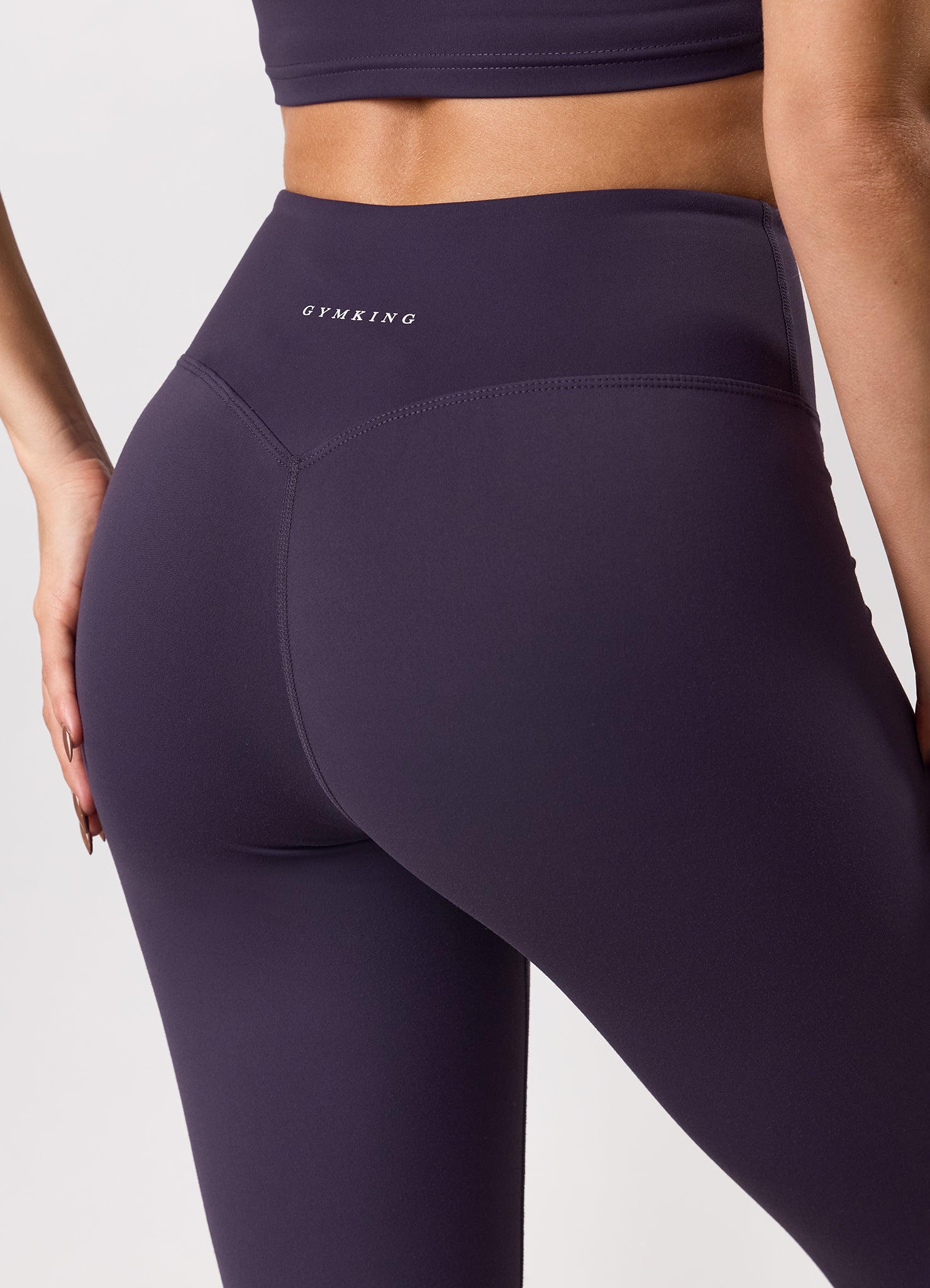 Gym King 365 Legging - Aubergine