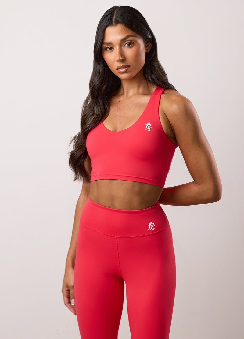 Gym King 365 V-Neck Tank - Watermelon