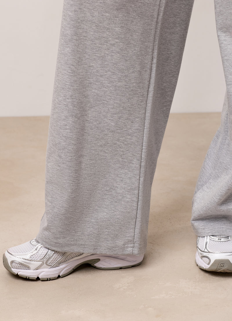 Gym King 365 Straight Leg Jogger - Light Grey Marl