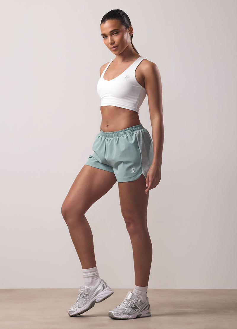 Gym King 365 Woven Grindle Short - Green Mist Grindle