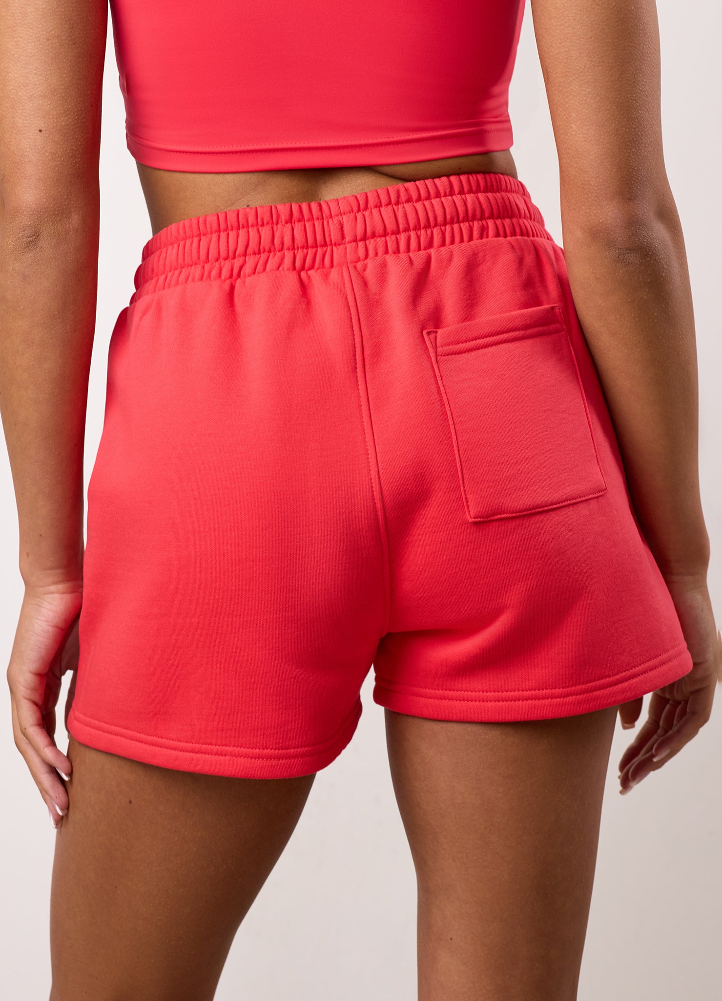 Gym King Shadow Seam Detail Short - Watermelon