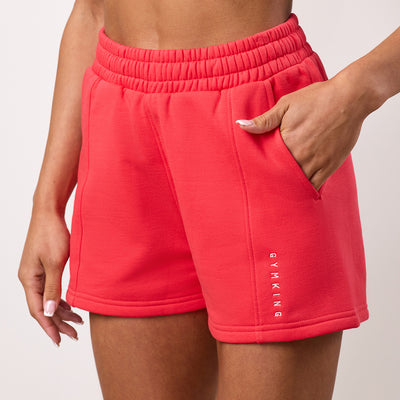 Gym King Shadow Seam Detail Short - Watermelon