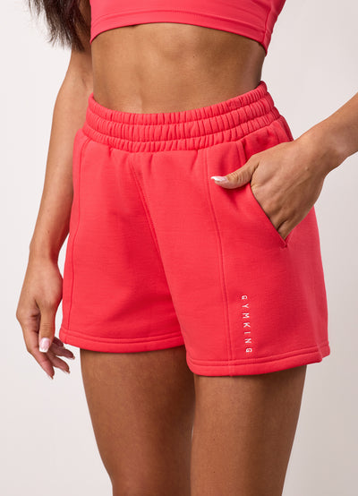 Gym King Shadow Seam Detail Short - Watermelon