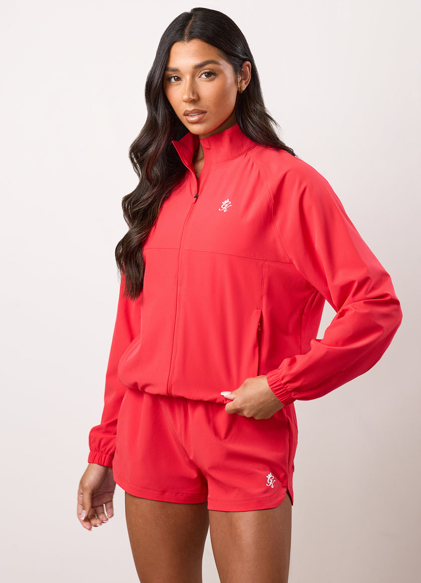 Gym King Woven Windbreaker - Watermelon