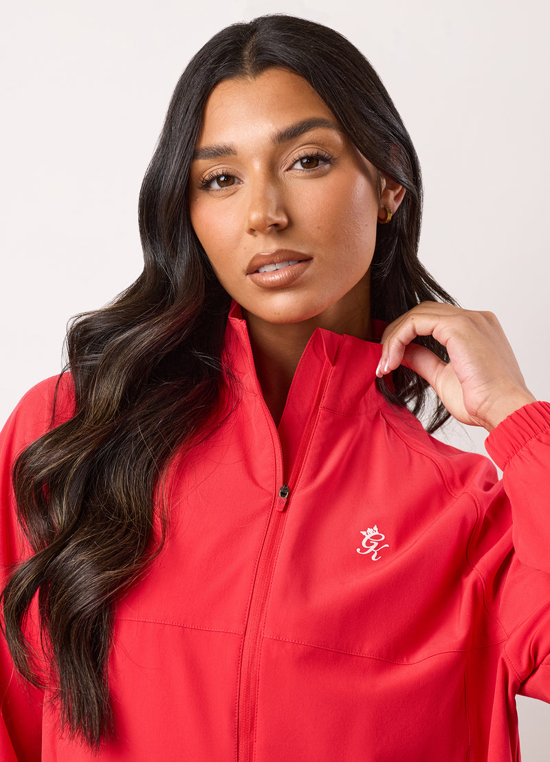 Gym King Woven Windbreaker - Watermelon