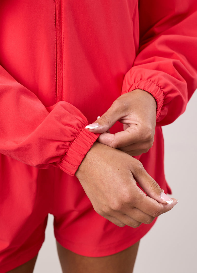 Gym King Woven Windbreaker - Watermelon
