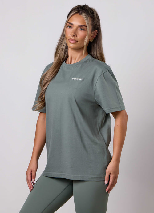 Gym King 365 Boyfriend T-Shirt - Fern
