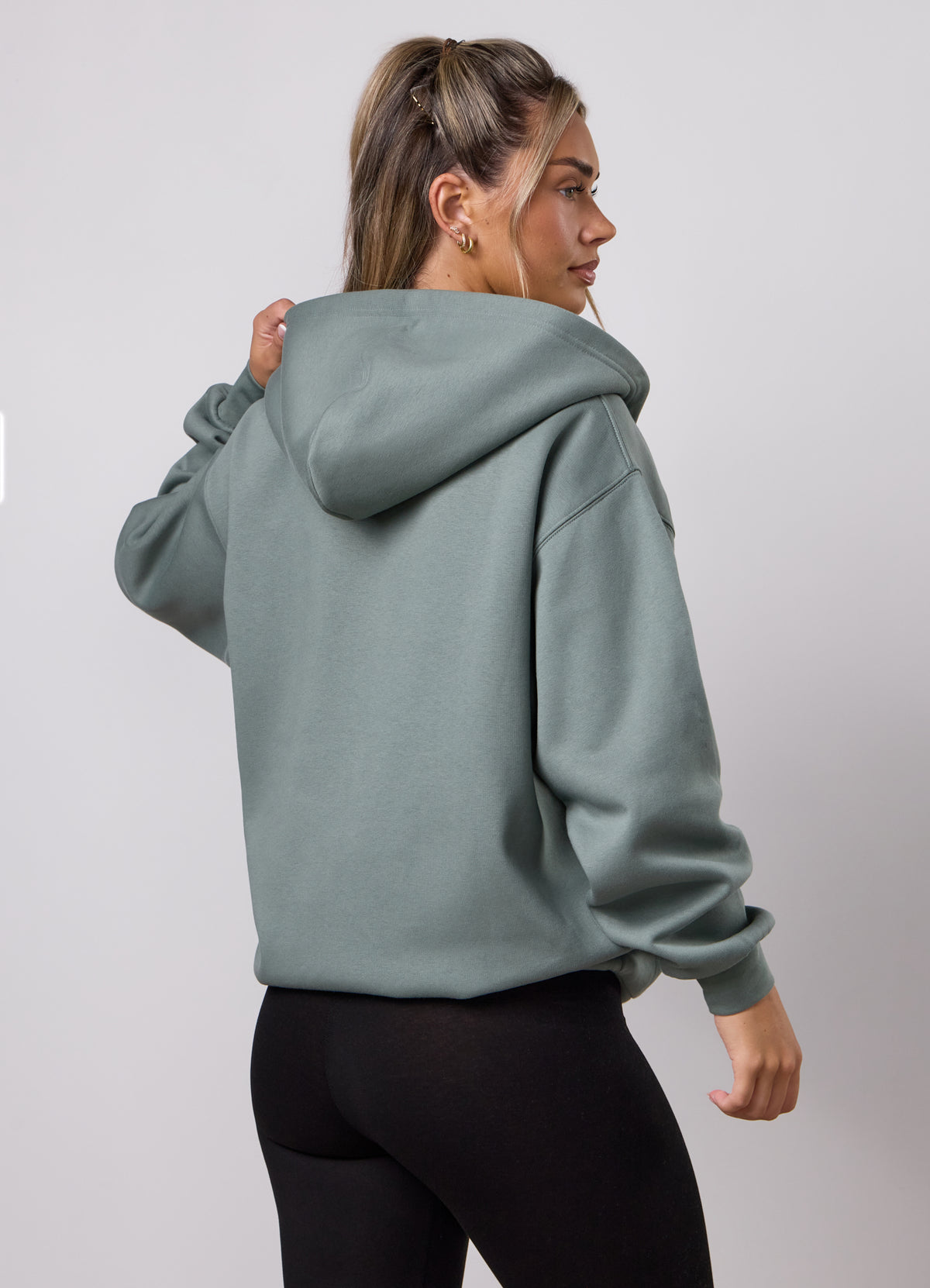 Gym King 365 Full Zip Hoodie - Fern