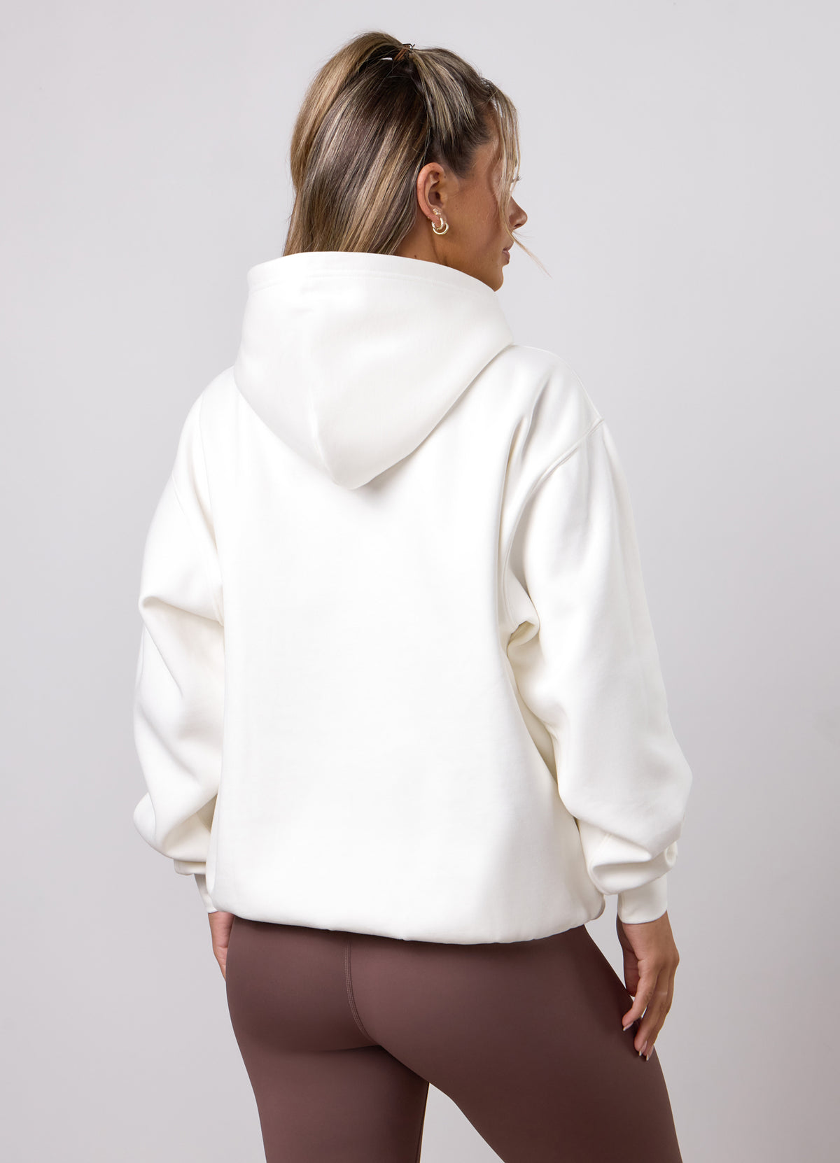Gym King 365 Full Zip Hoodie - Cream