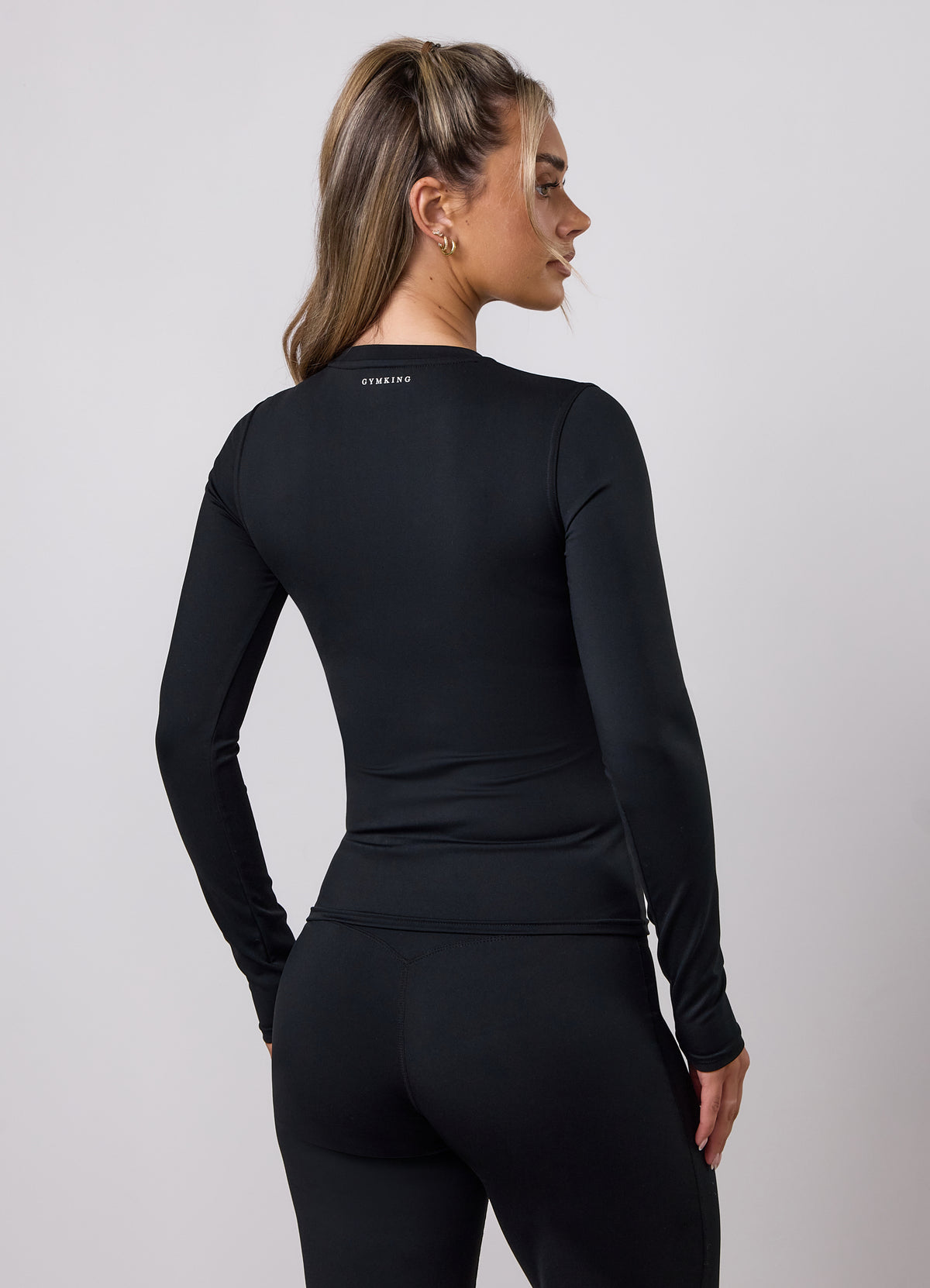 Gym King 365 Long Sleeve Tee - Black