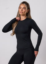 Gym King 365 Long Sleeve Tee Redefined - Black thumbnail