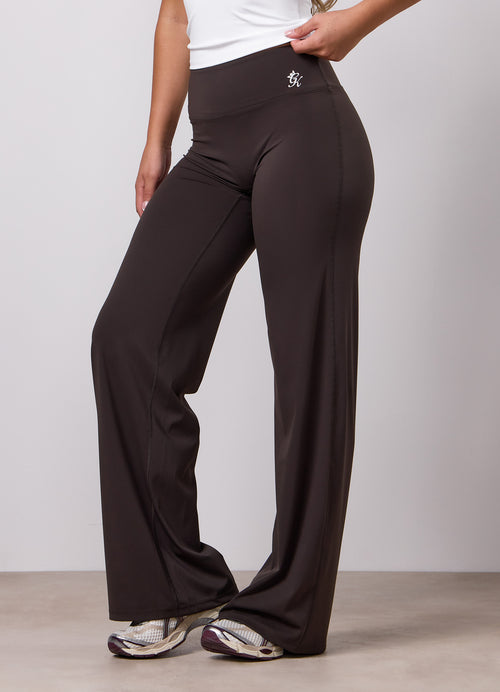 Gym King 365 Regular Length Lightweight Straight Leg Yoga Pant - Umber Brown