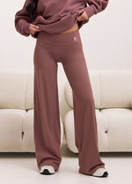 Gym King 365 Straight Leg Yoga Pant - Brown Plum