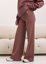 Gym King 365 Straight Leg Yoga Pant - Brown Plum