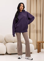 Gym King 365 Relaxed Fit Fleece Hood - Aubergine