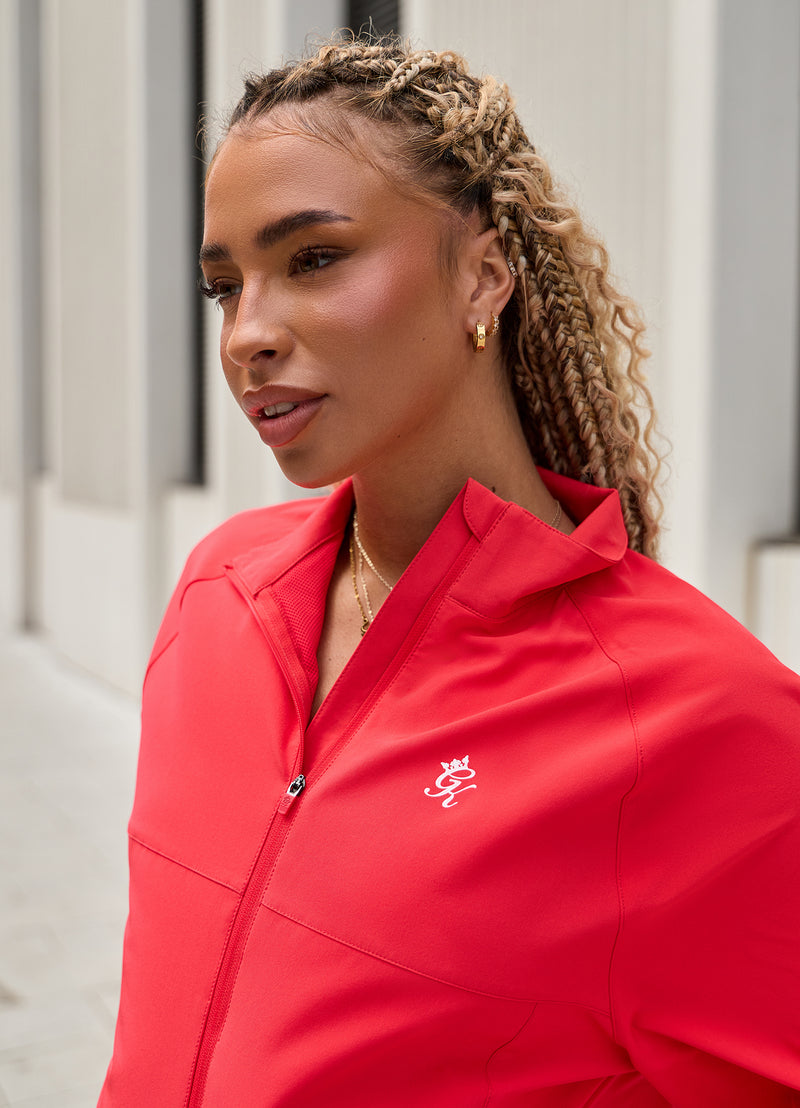 Gym King Woven Windbreaker - Watermelon