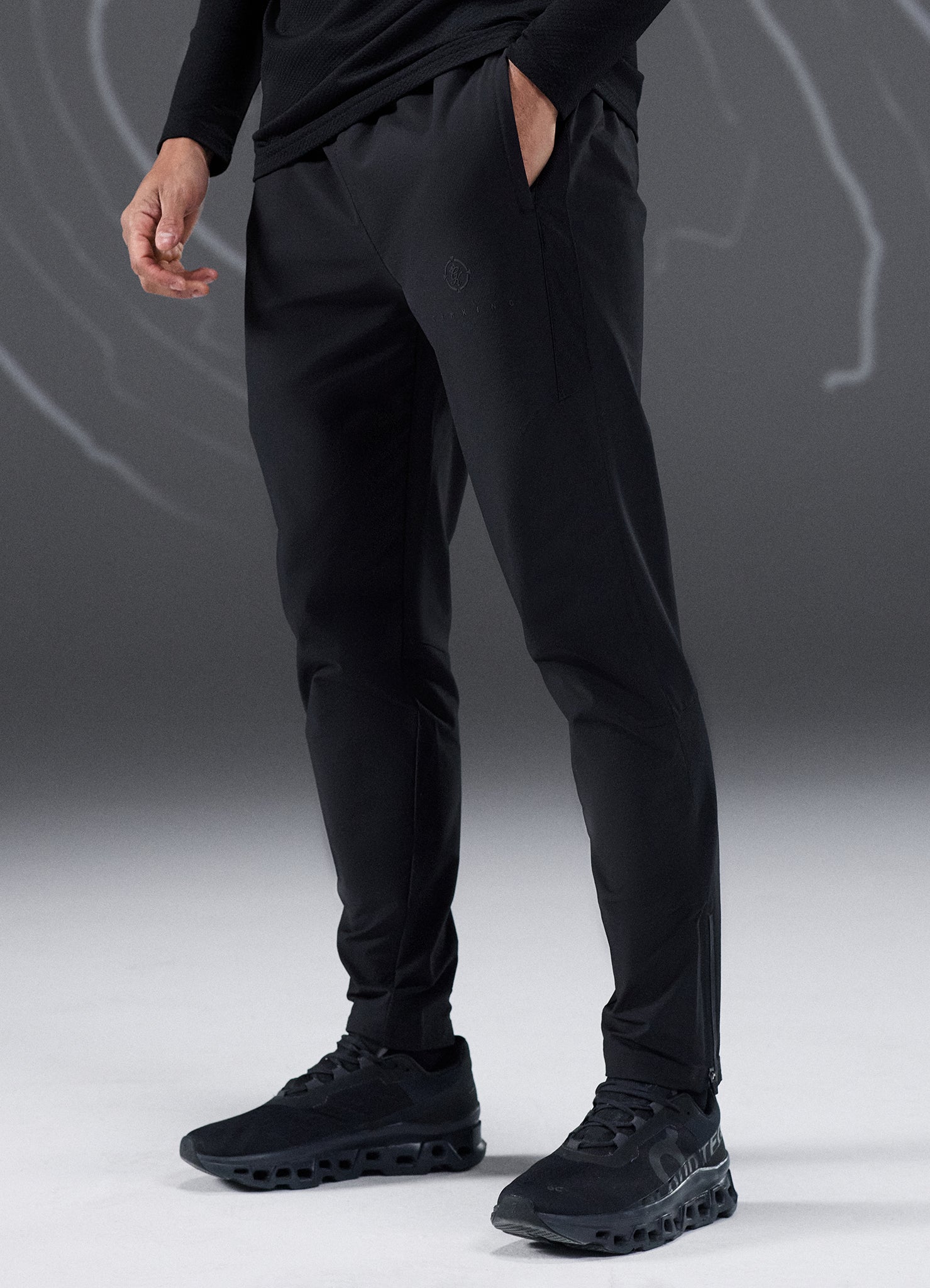 Gym King Rebellion Darkside Training Pant - Black