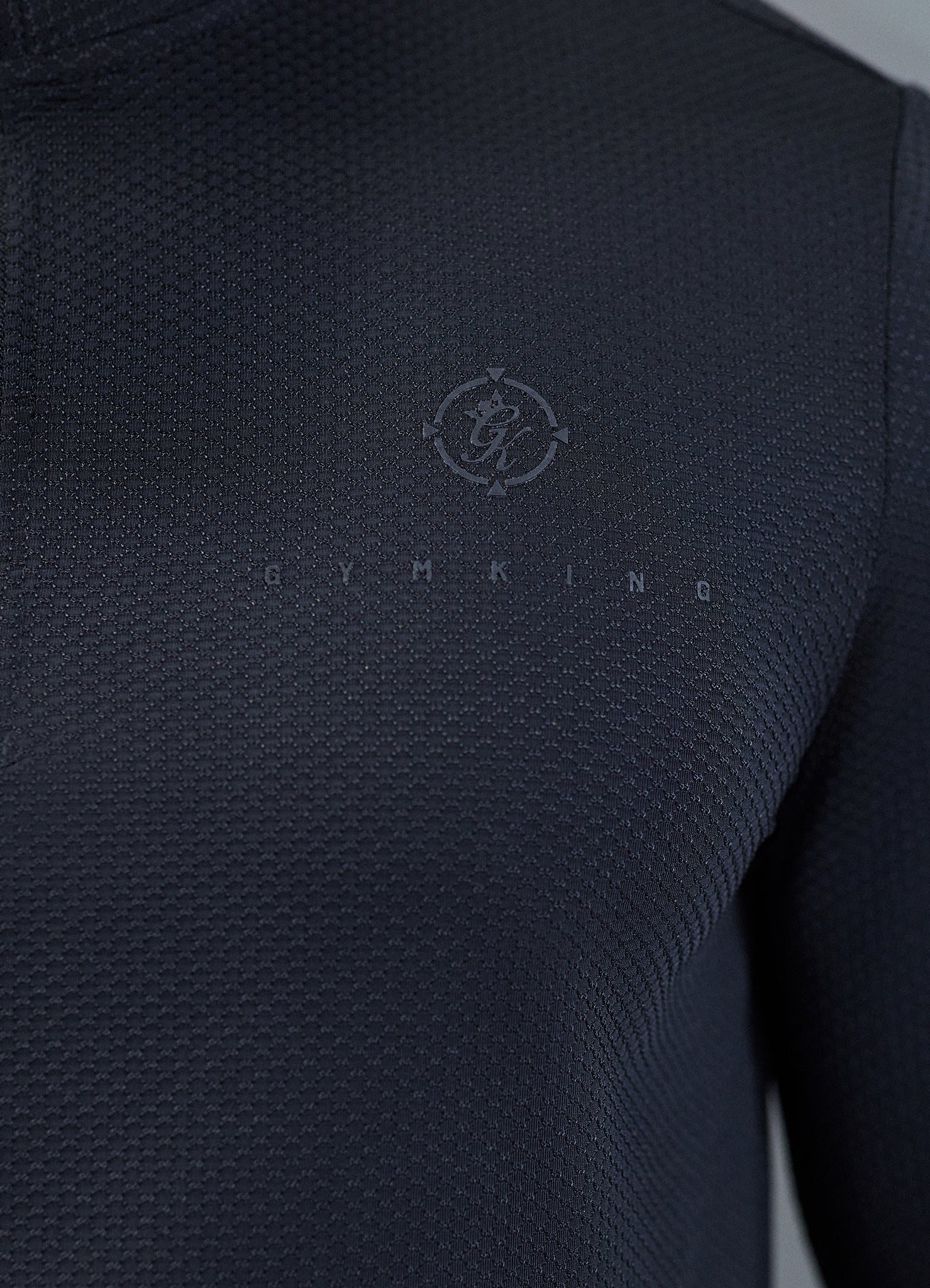 Gym King Rebellion Rogue 1/4 Zip - Black