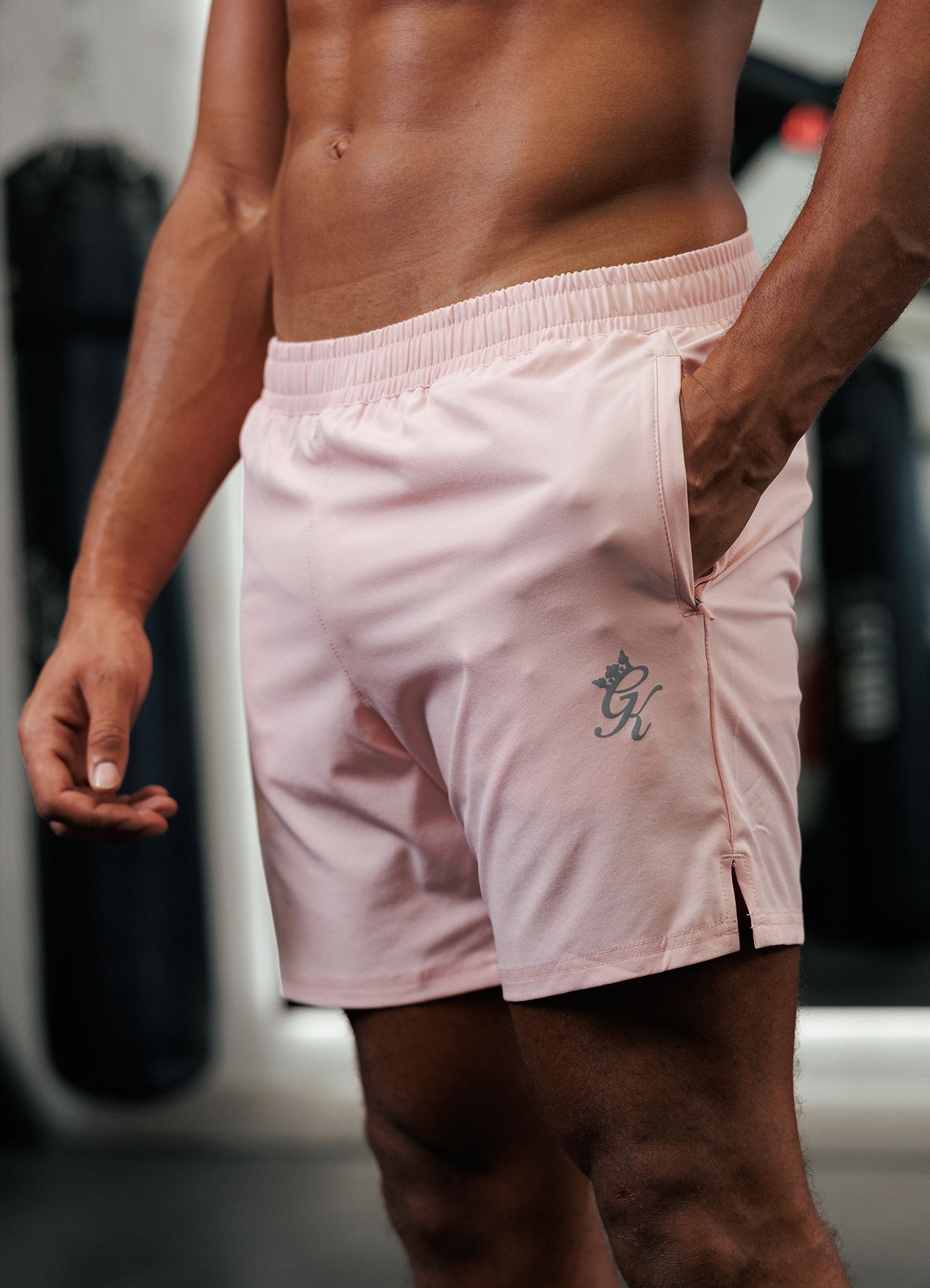 Gym King Energy 6" Short - Light Pink