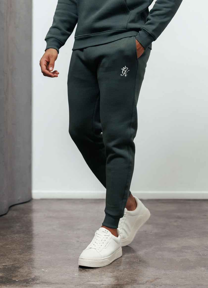 Gym King Fundamental Fleece Jogger - Forest Green