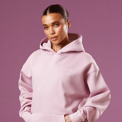 Gym King 365 Relaxed Fit Hoodie - Muted Mauve