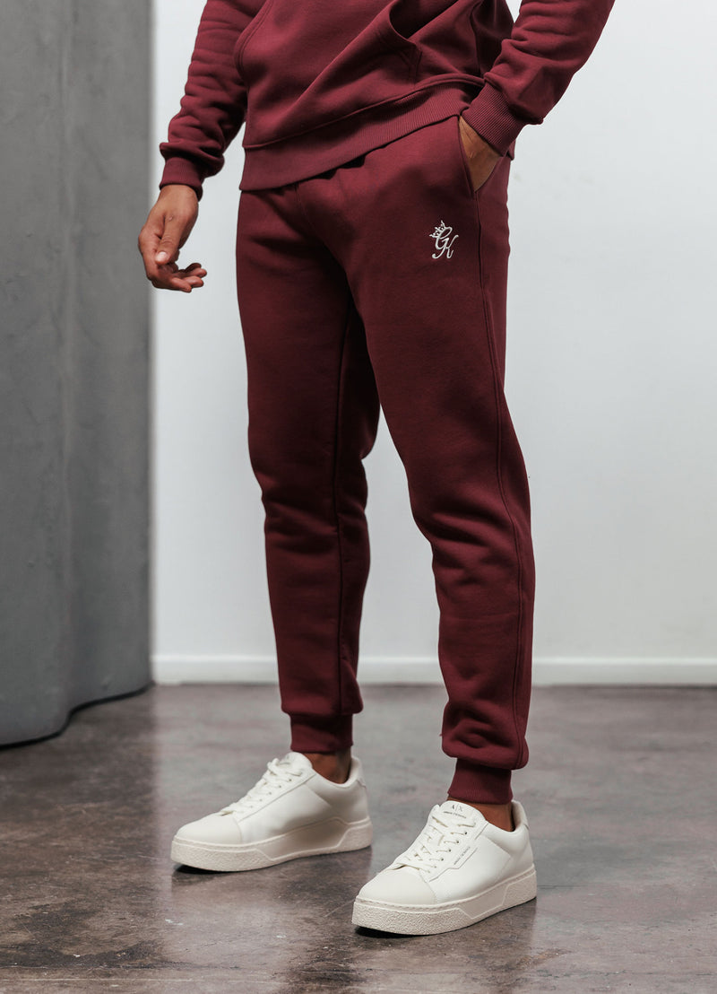 Gym King Fundamental Jogger - Burgundy