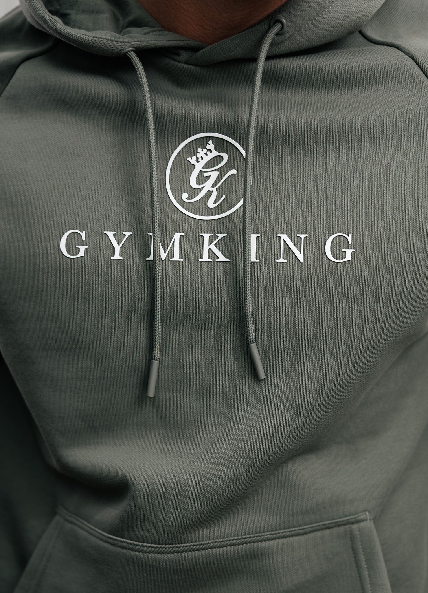 Gym King Pro Hood - Sage Grey